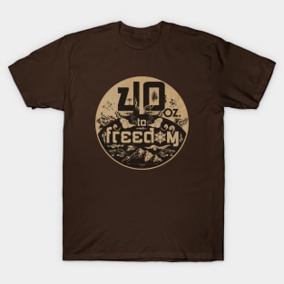 California Freedom Drink T-Shirt